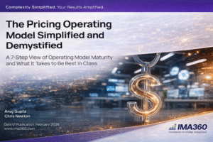 The Pricing Operating Model Simplified and Demystified