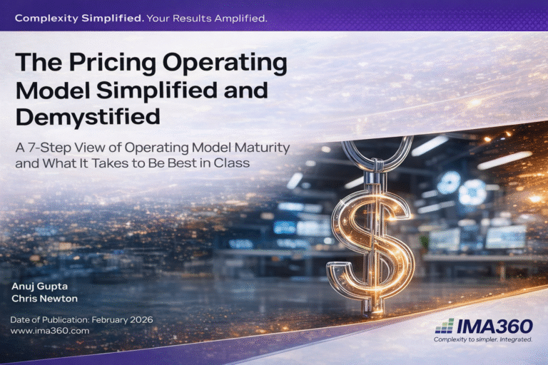 The Pricing Operating Model Simplified and Demystified
